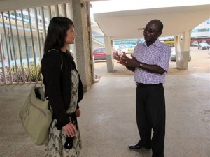 Interview at the School of Hygene with Henry Adapeh