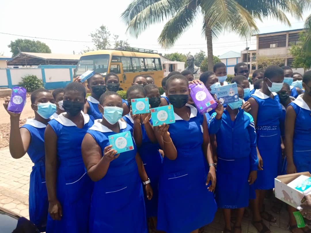 Donation packages reach Mawuko Girls’ Senior High School in Ho, Ghana