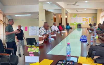 23 January 2025 – Workshop day 2, presentation of the results to the management board, visit to 3 hospitals and handover of donations