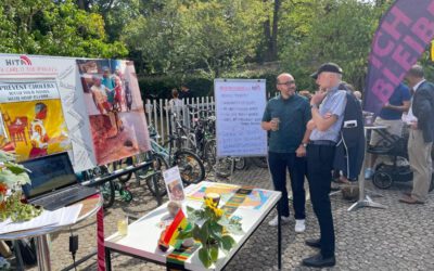 September 07 2025 – HITA e.V. at the late summer festival of the St. Wendel community in Frankfurt-Sachsenhausen