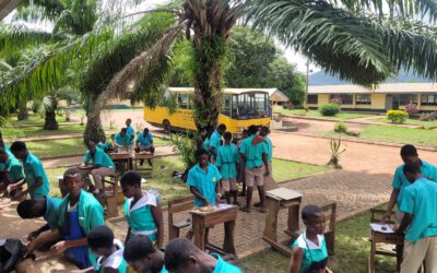 09.04.2026: Examensprüfung und unerwarteter Besuch an der Kpedze Senior High School